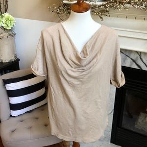 James Perse Beige Blouse